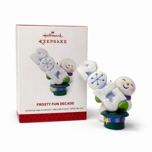 Hallmark Keepsake Frosty Fun Decade Ornament – 2013 (4th in Series)  MIB